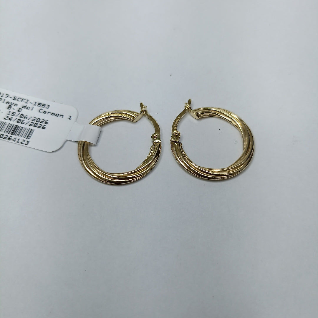ARRACADAS ORO 10K 1.4 (NUEVO)