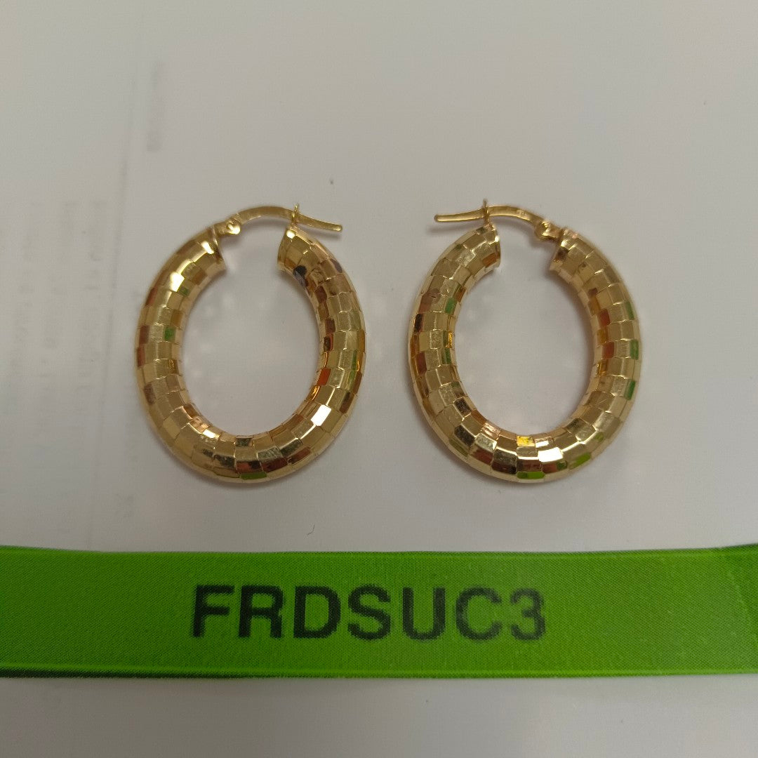 ARRACADAS PAR ORO 14 K 3,70 GRMS (SEMINUEVO)