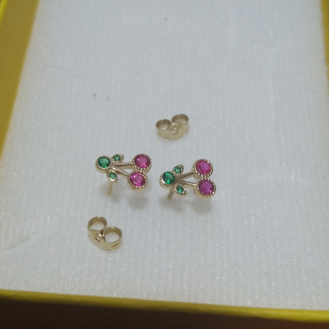 BROQUELES ORO 14K 1 (NUEVO)