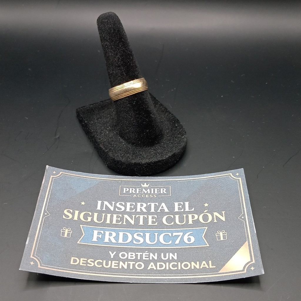 ARGOLLA ORO 10 K 1.4 GRMS (SEMINUEVO)