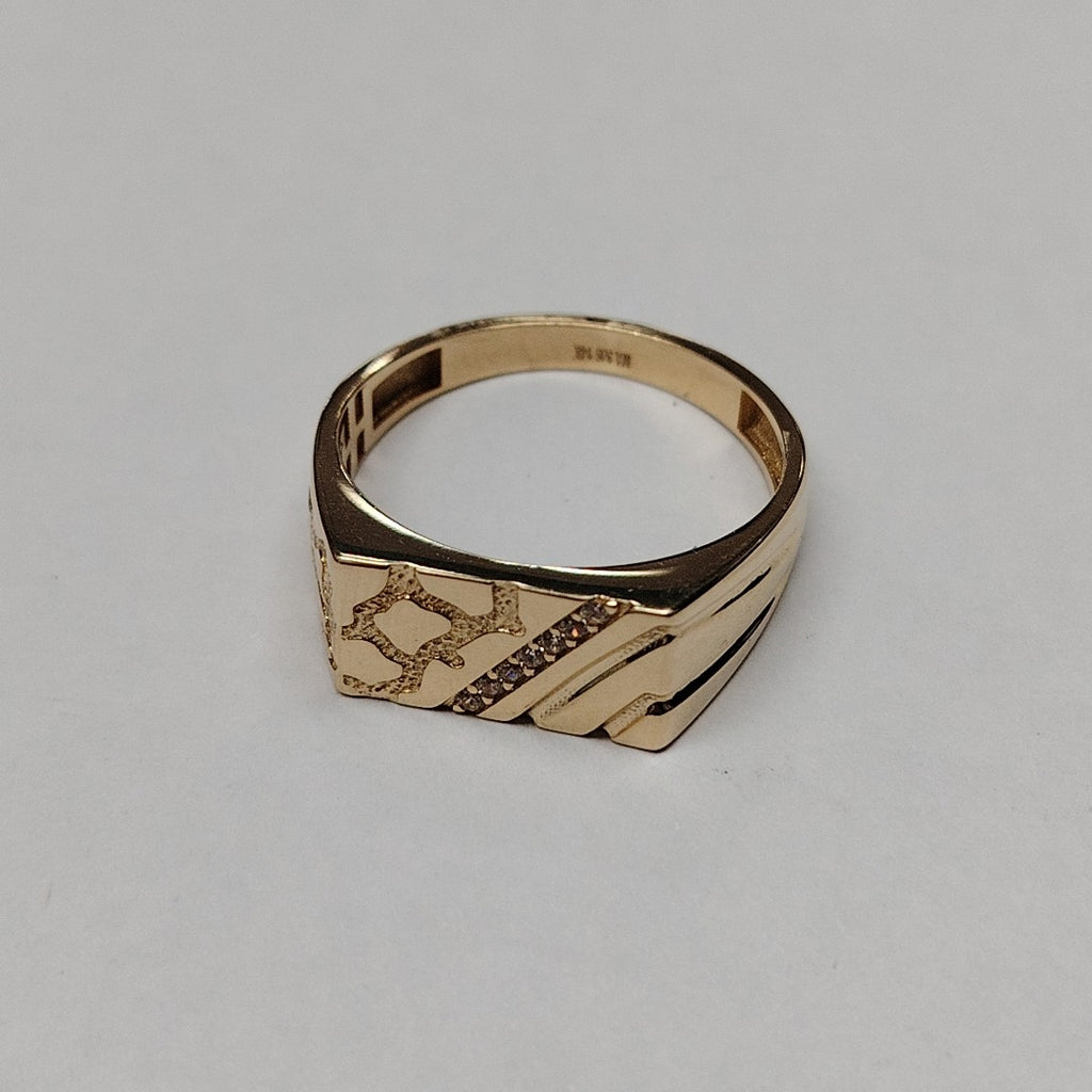 ANILLOS CABALLERO ORO 14K 3.5 (NUEVO)