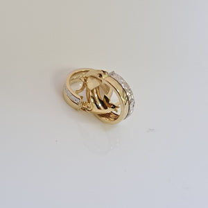 ARRACADAS ORO 14K 1.4 (NUEVO)