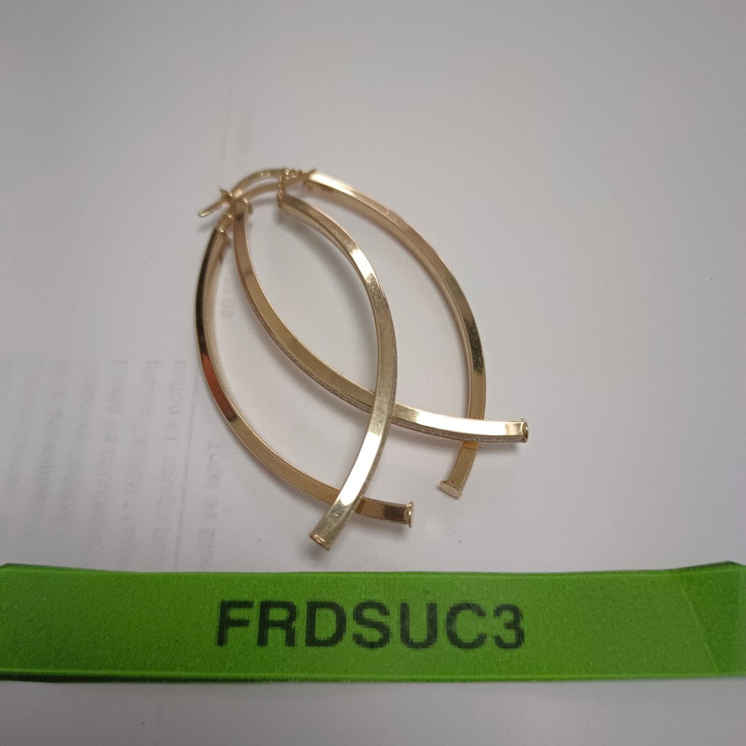 ARETES PAR ORO 14 K 3,50 GRMS (SEMINUEVO)