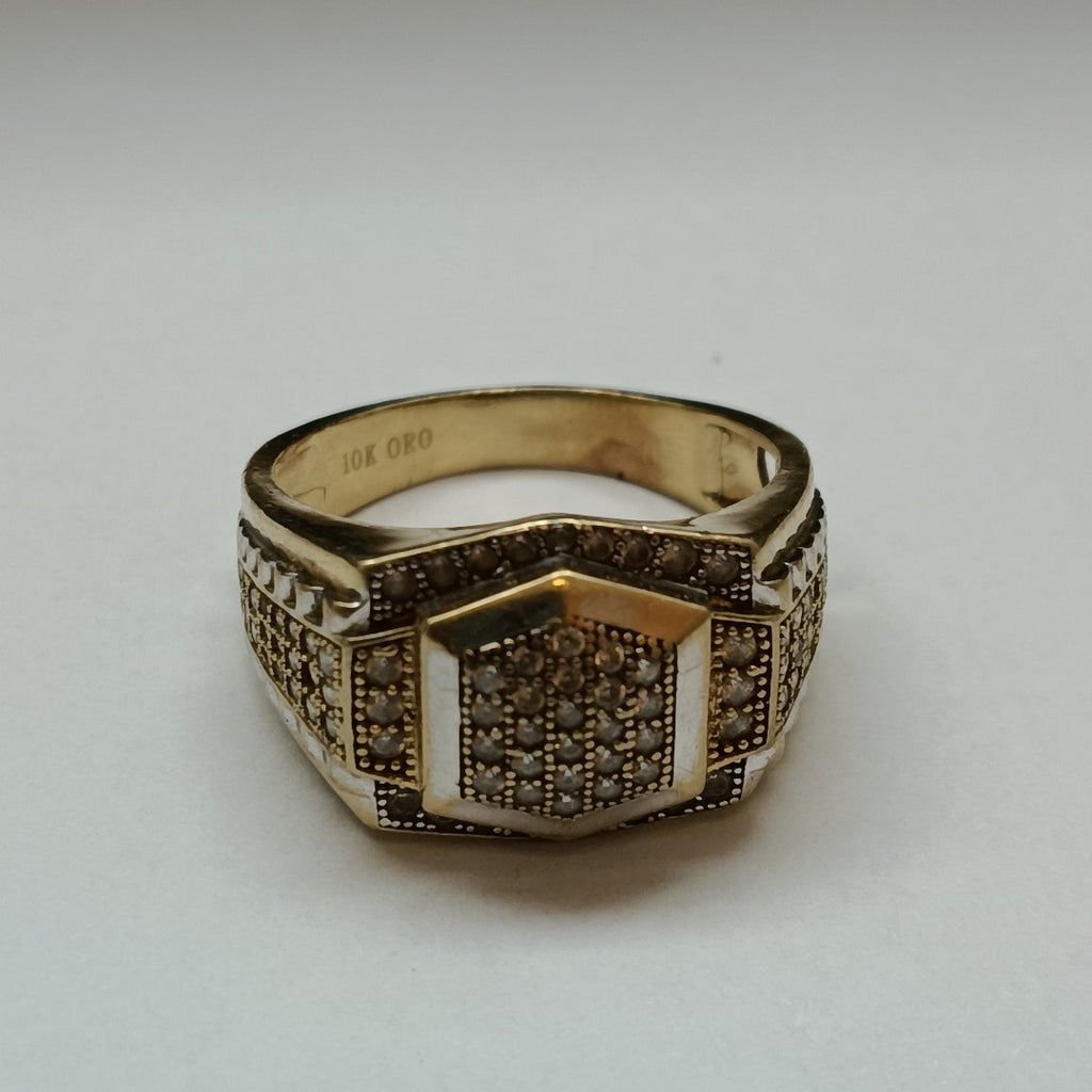 ANILLO ORO 10 K 5.3 GRMS (SEMINUEVO)