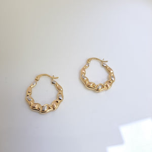 ARRACADAS ORO 14K 2 (NUEVO)