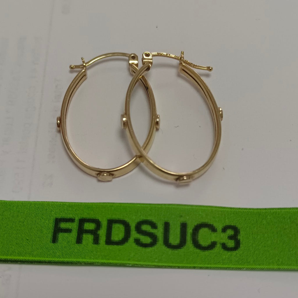ARRACADAS PAR ORO 14 K 2,70 GRMS (SEMINUEVO)