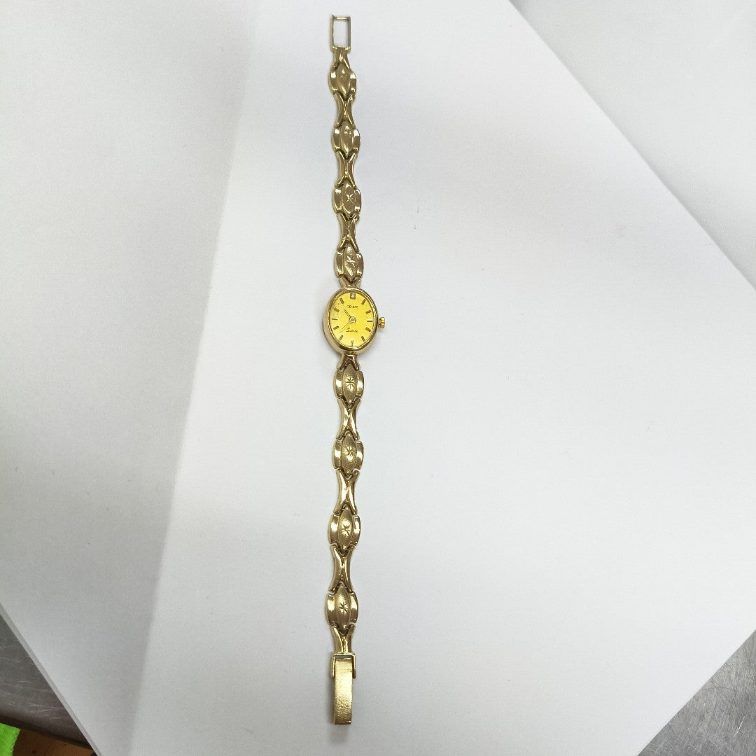 RELOJ CAJA Y PULSO ORO ORO 10 K 11,60 GRMS (SEMINUEVO)