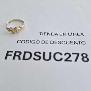 ANILLO ORO 10 K 1.1 GRMS (SEMINUEVO)