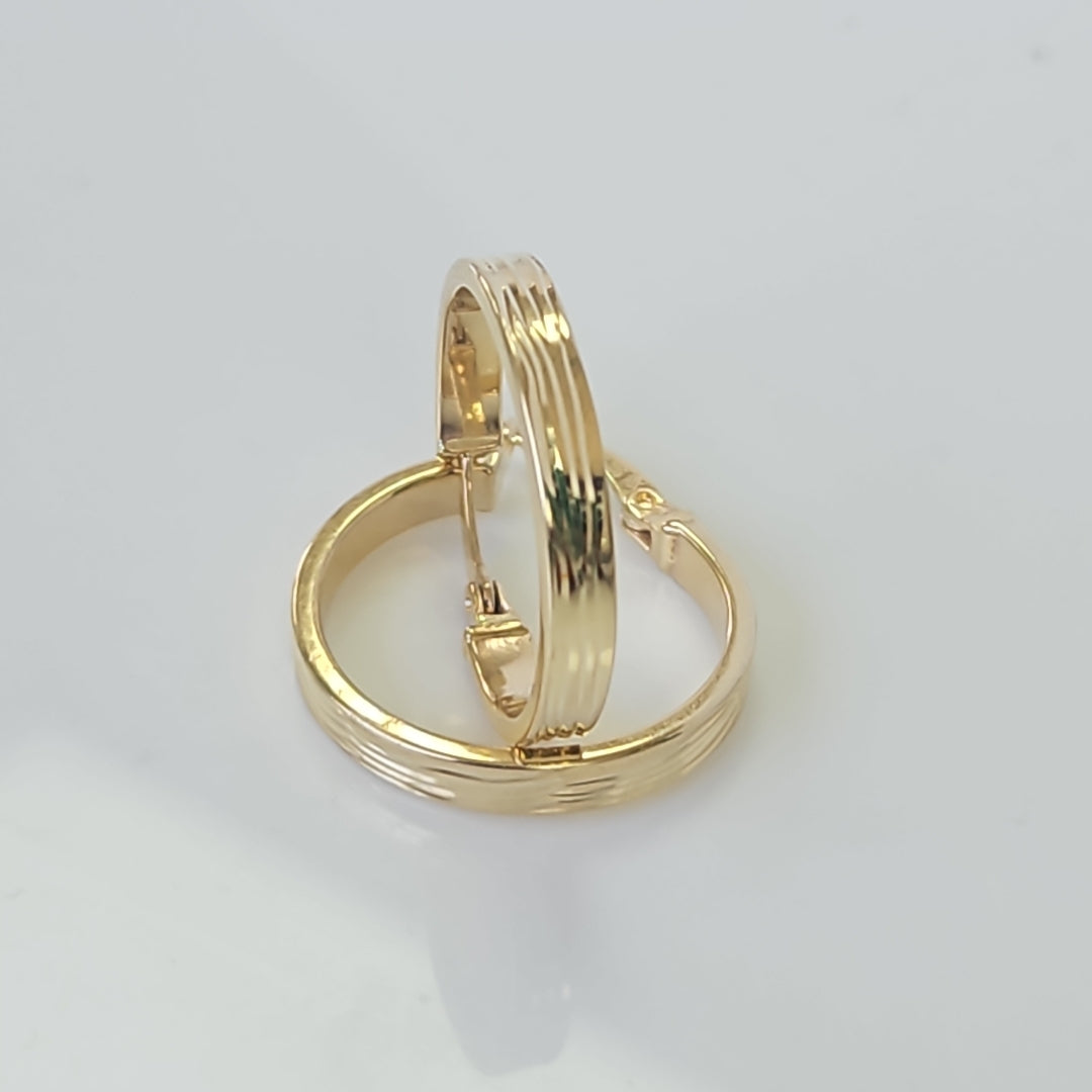 ARRACADAS ORO 14K 1.7 (NUEVO)