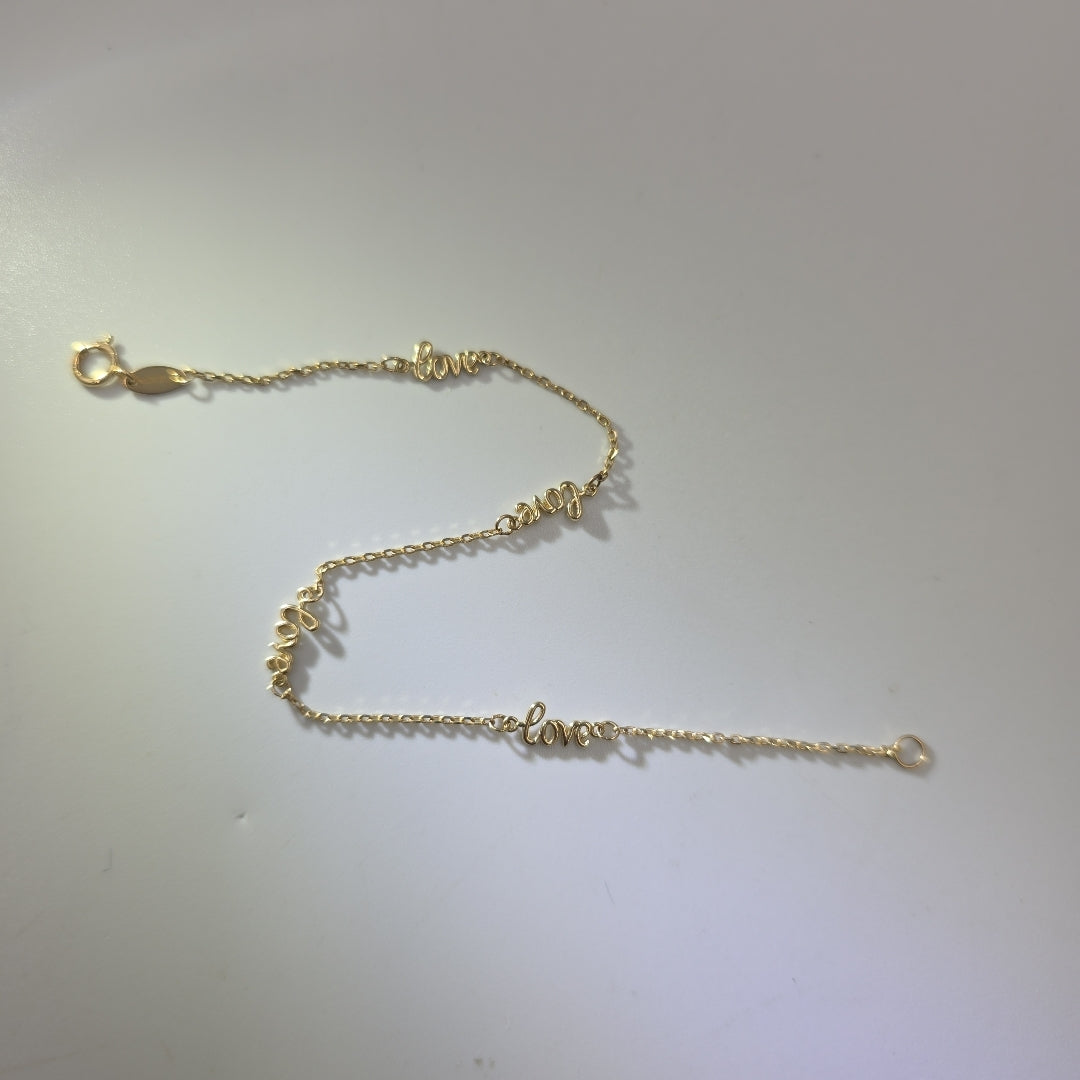 PULSERAS DAMA ORO 10K 1 (NUEVO)