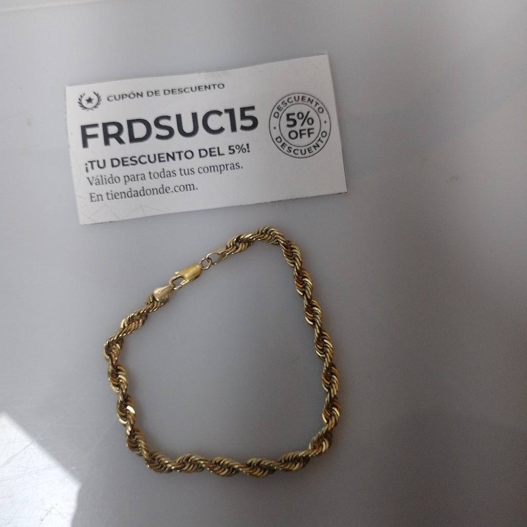 PULSERA ORO 14 K 15.9 GRMS (SEMINUEVO)