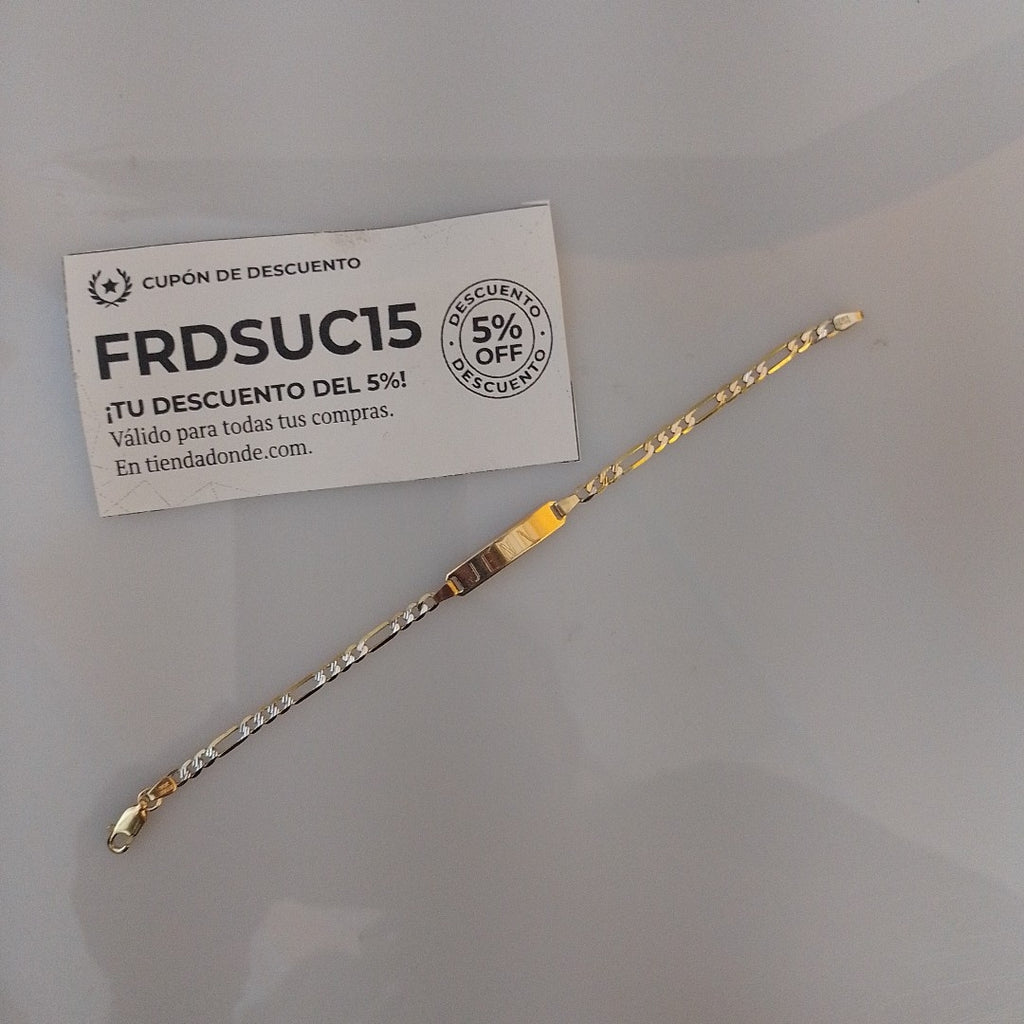 ESCLAVA ORO 14 K 3.1 GRMS (SEMINUEVO)