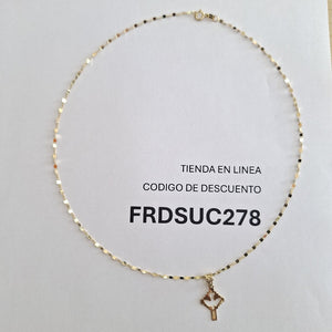 CADENA, DIJE ORO 10 K 1.2 GRMS (SEMINUEVO)