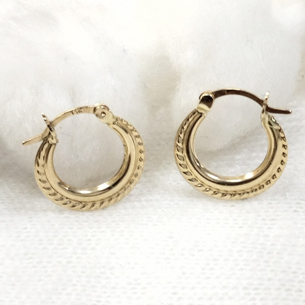 ARRACADAS ORO 14K 0.6 (NUEVO)