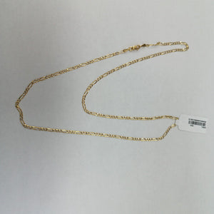 CADENAS TEJIDO 3X1 ORO 14K 55 CM 4.5 GR (NUEVO)
