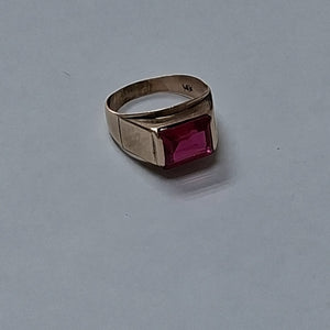 ANILLO ORO 14 K 3.6 GRMS (SEMINUEVO)