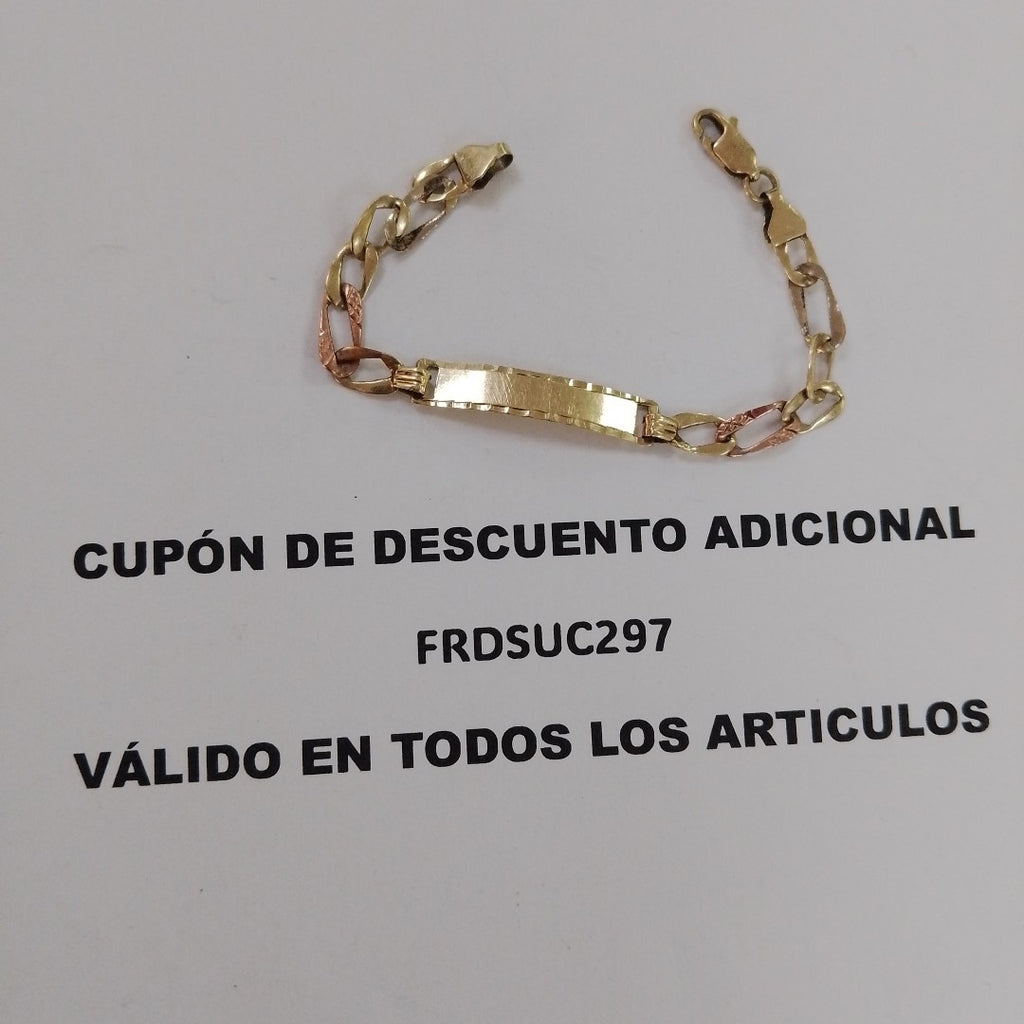 ESCLAVA ORO 14 K 2.4 GRMS (SEMINUEVO)