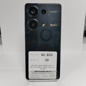 CELULAR XIAOMI REDMI NOTE 13 PRO 23117RA68G (2023) 256 GB 8 GB RAM
