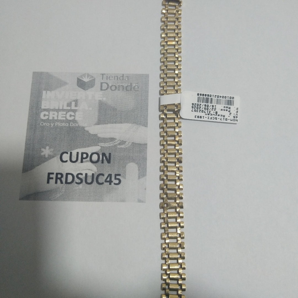 PULSERA ORO 14 K 13,00 GRMS (SEMINUEVO)