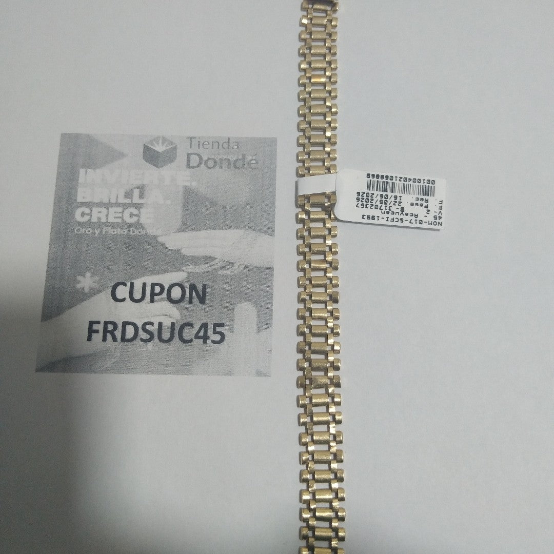 PULSERA ORO 14 K 13,00 GRMS (SEMINUEVO)