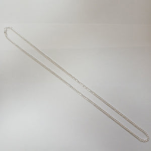 CADENA BARBADA PLATA .925 60 CM 9.22 GR (NUEVO)