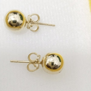 BROQUELES PAR ORO 14 K 1,80 GRMS (SEMINUEVO)