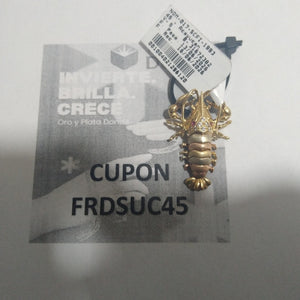 DIJE ORO,ORO COMBINADO 14 K 6,30 GRMS (SEMINUEVO)