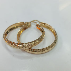 ARRACADAS PAR ORO 10 K 3.4 GRMS (SEMINUEVO)