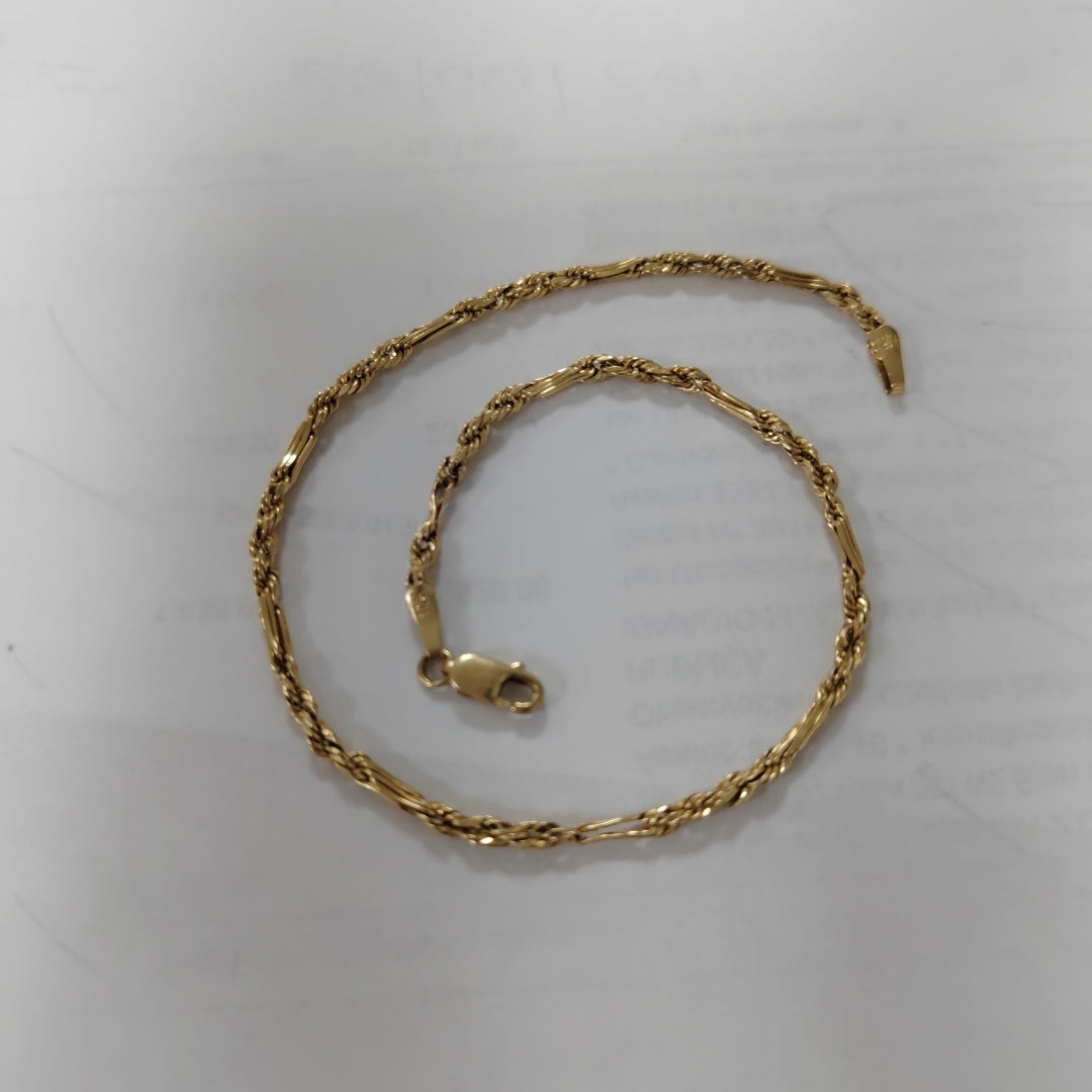PULSERA ORO 10 K 1.8 GRMS (SEMINUEVO)