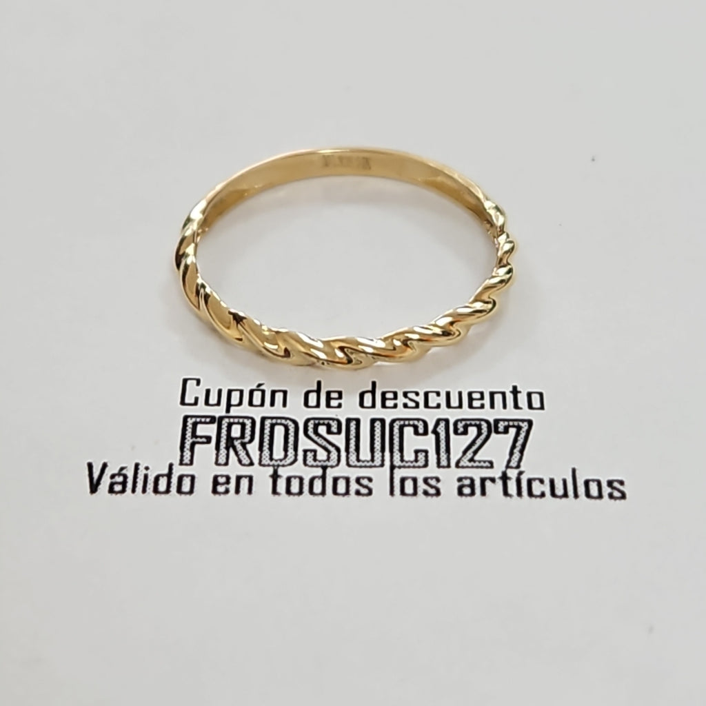 ANILLOS DAMA ORO 14K 0.9 (NUEVO)