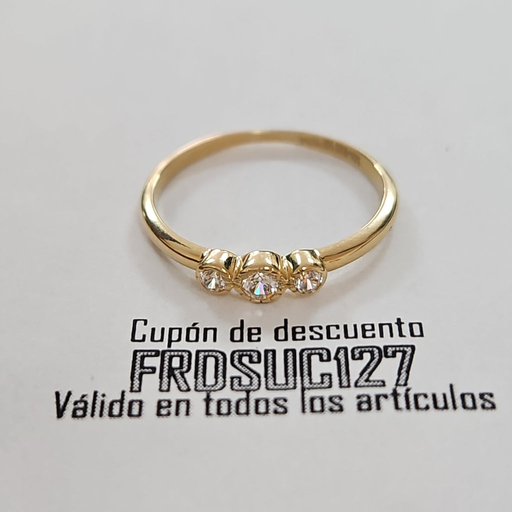 ANILLOS DAMA ORO 14K 1.3 (NUEVO)