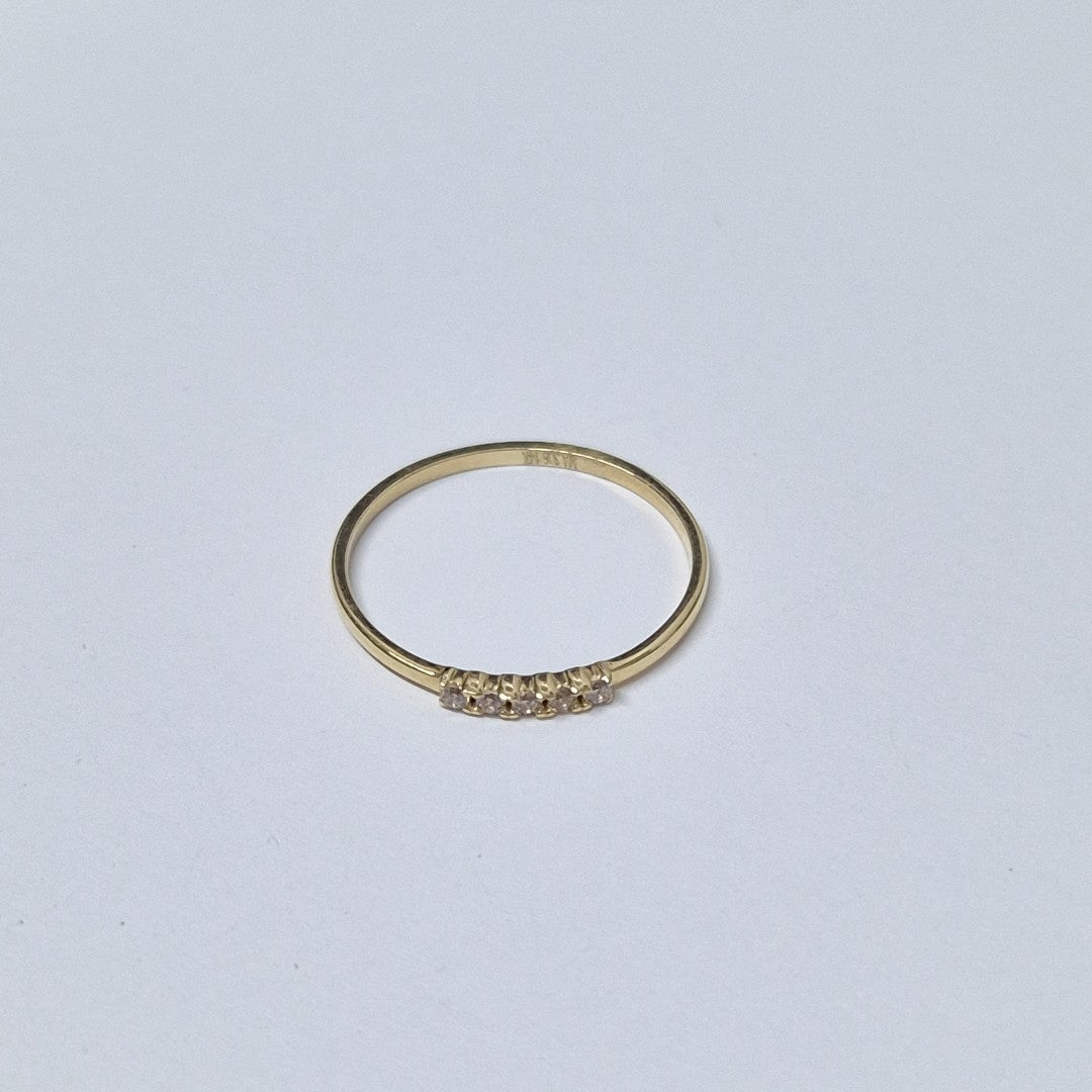 ANILLOS DAMA ORO 14K 0.8 (NUEVO)