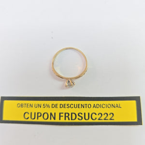 ANILLITO ORO 10 K 1.3 GRMS (SEMINUEVO)