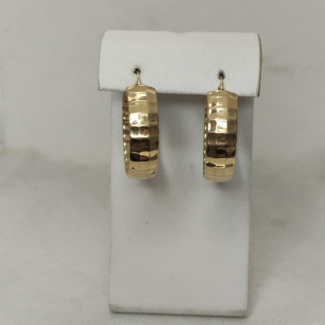 ARRACADAS PAR ORO 10 K 6.1 GRMS (SEMINUEVO)