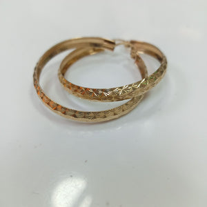 ARRACADAS PAR ORO 10 K 4.3 GRMS (SEMINUEVO)