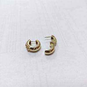 ARETES PAR ORO 18 K 10,00 GRMS (SEMINUEVO)