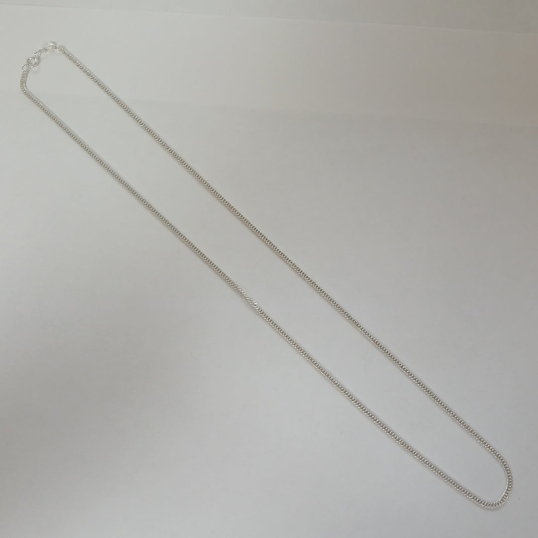 CADENA BARBADA PLATA .925 50 CM 4.12 GR (NUEVO)