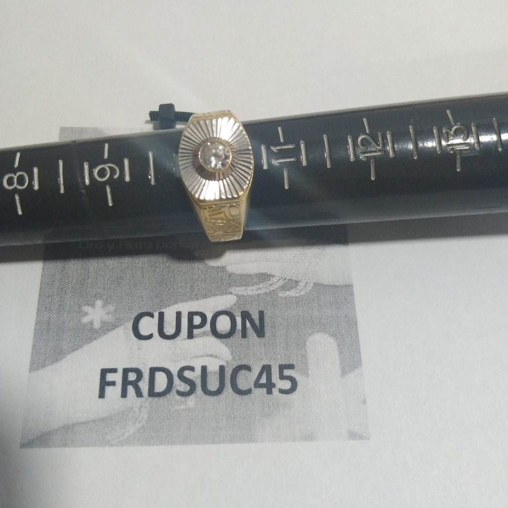 ANILLO ORO 10 K 5.3 GRMS (SEMINUEVO)