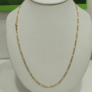 CADENAS 3X1 DIAMANTADA ORO 14K 55 CM 8.5 GR (NUEVO)