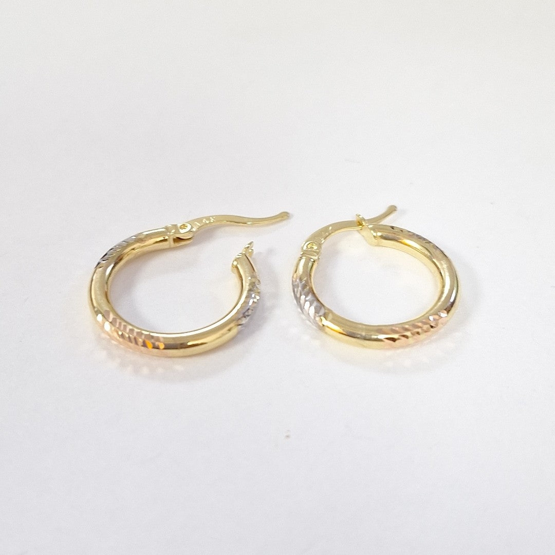 ARRACADAS ORO 14K 1.7 (NUEVO)