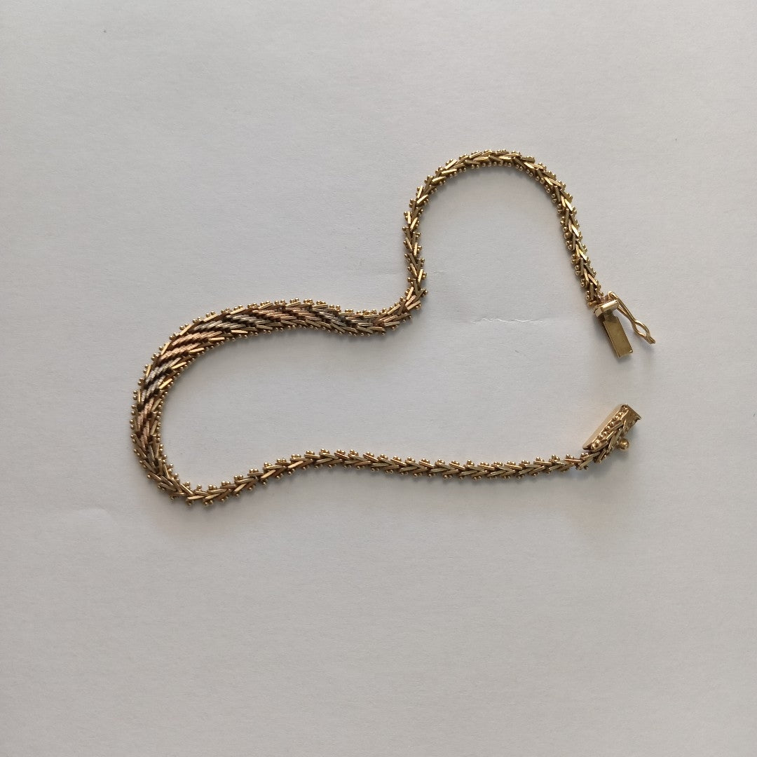 PULSERA ORO 14 K 6.8 GRMS (SEMINUEVO)