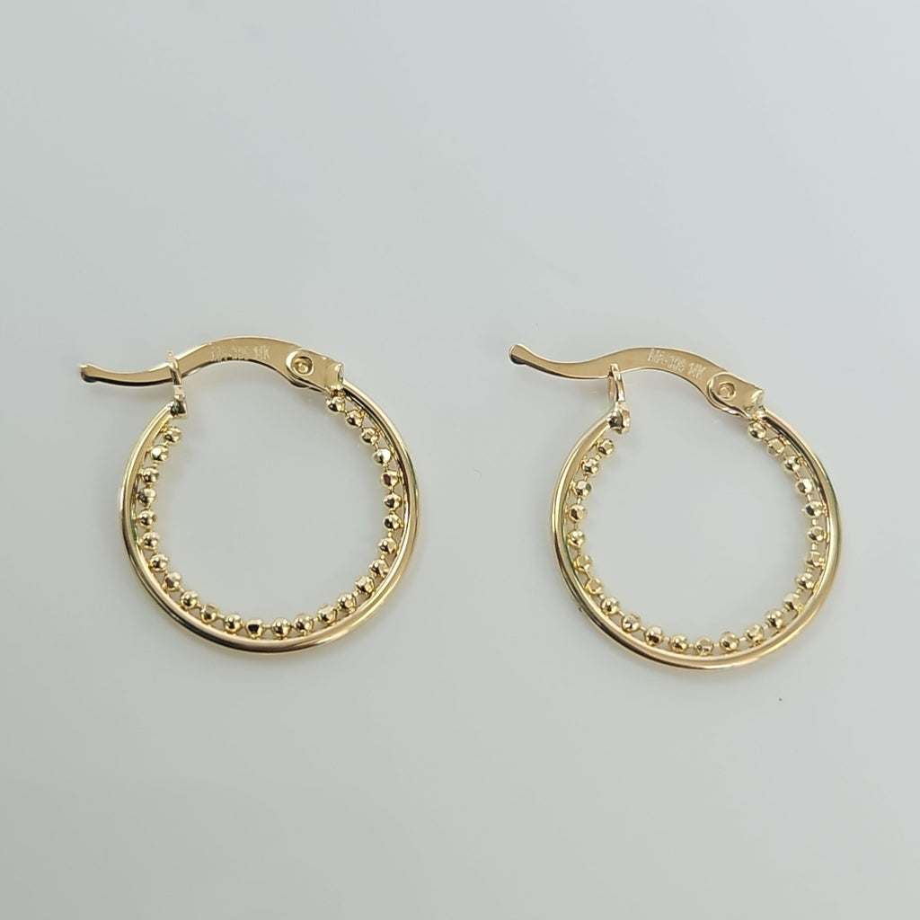 ARRACADAS ORO 14K 1.7 (NUEVO)