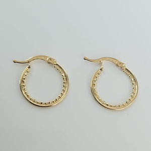ARRACADAS ORO 14K 1.7 (NUEVO)