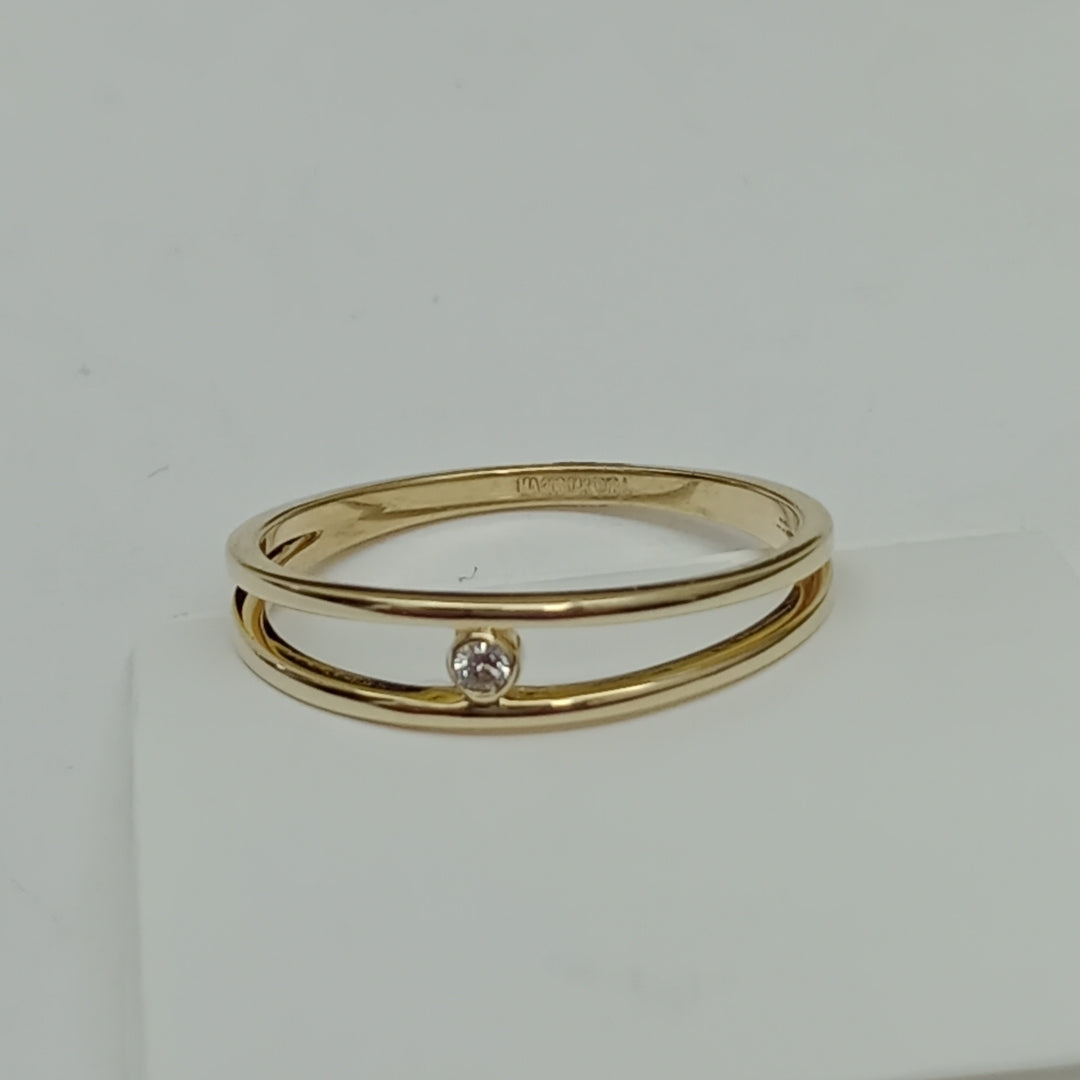 ANILLOS DAMA ORO 14K 1.8 (NUEVO)