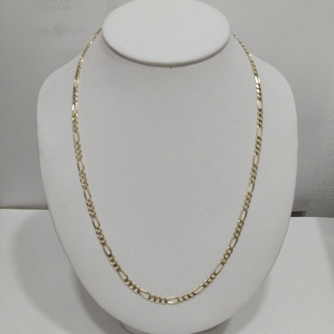 CADENA TEJIDO 3X1 11.9G 55 CM 14K (NUEVO)