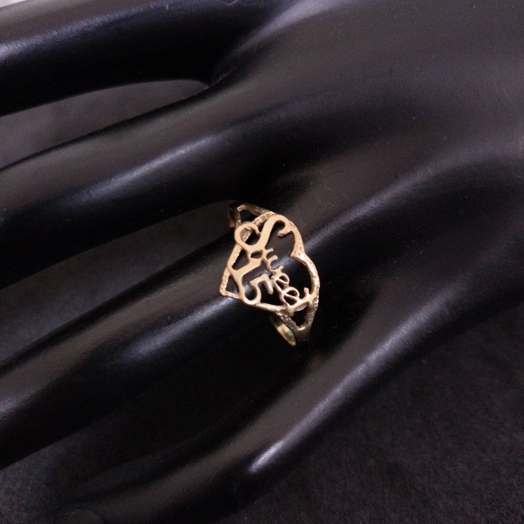 ANILLO ORO 10 K 1.3 GRMS (SEMINUEVO)