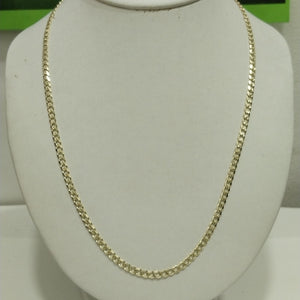 CADENAS BARBADA ORO 14K 55 CM 13 GR (NUEVO)