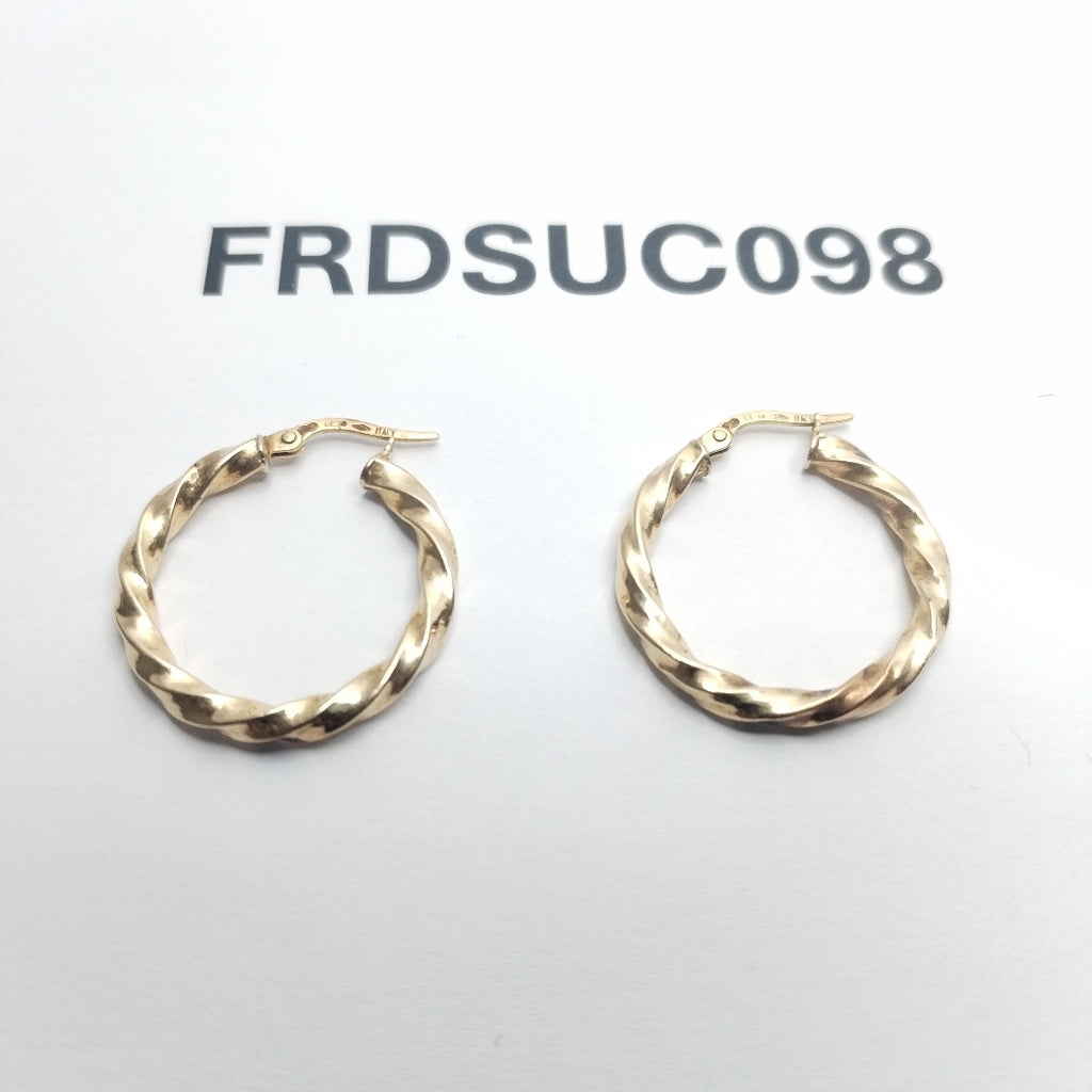 ARETES PAR ORO 14 K 1.4 GRMS (SEMINUEVO)