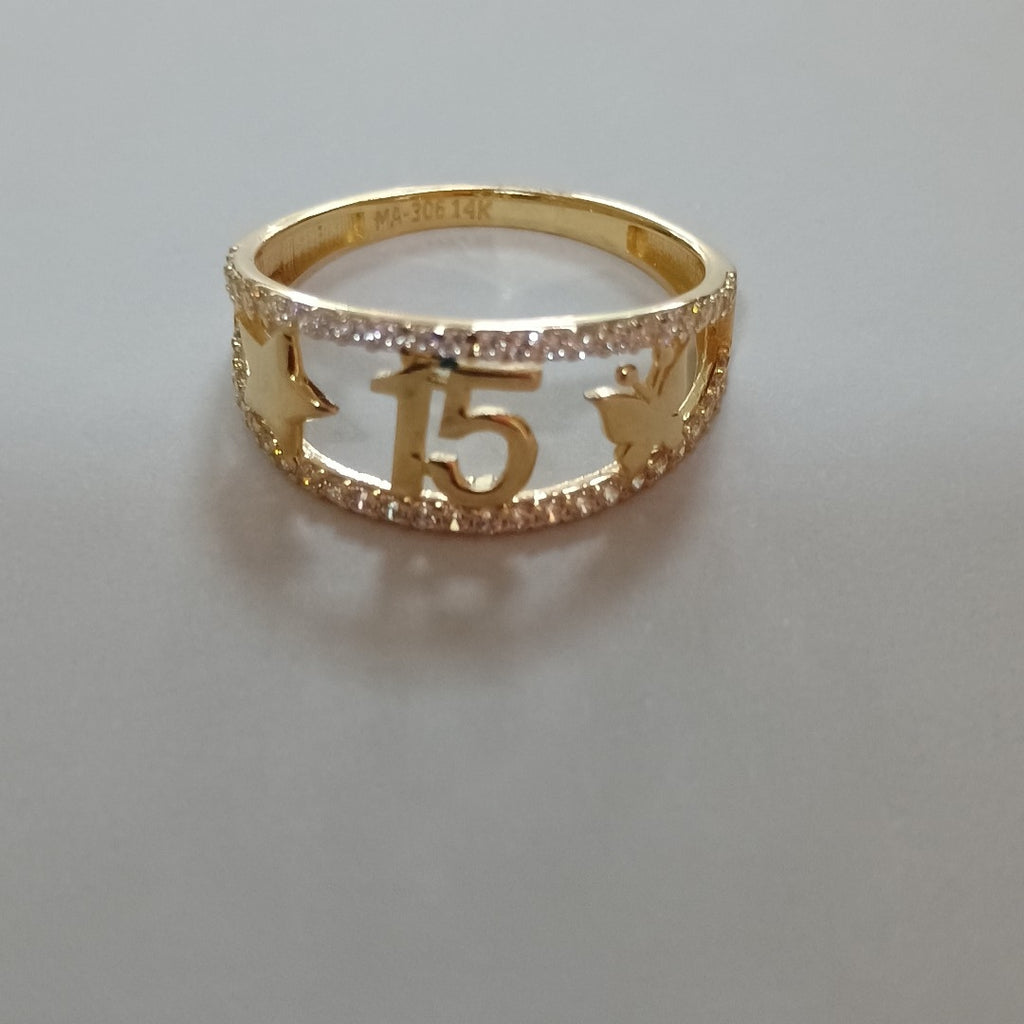 ANILLOS DAMA ORO 14K 1.7 (NUEVO)