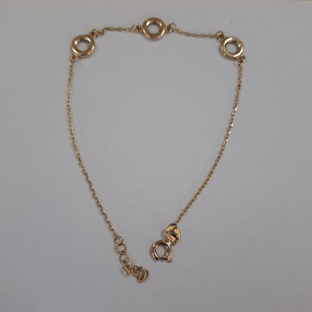 PULSERAS DAMA ORO 14K 1.3 (NUEVO)